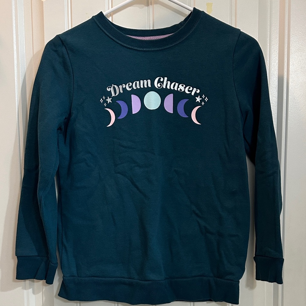 Cat & Jack Dream Chaser Sweatshirt - Teal and Purple